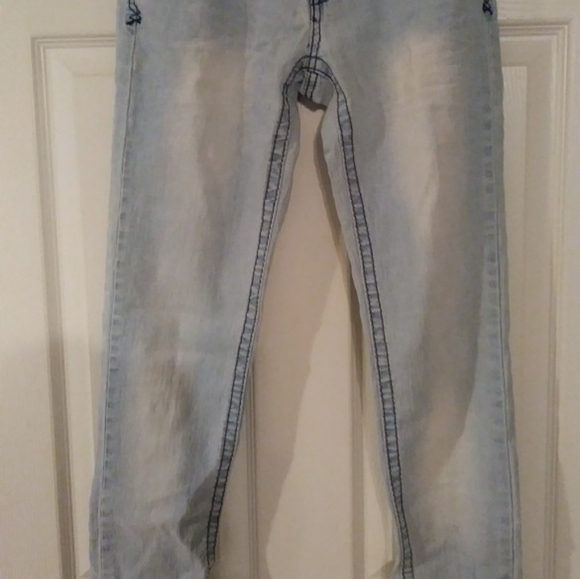 Cuff-Hem Jeans - Picture 2 of 2